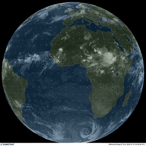 卫星云图 南印度洋!
