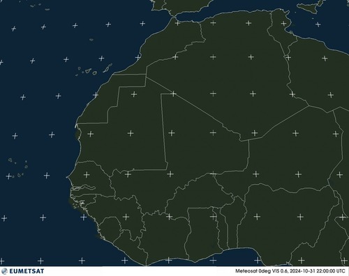 卫星云图 可见 Africa 西 2024年11月1日 北京时间 06:00