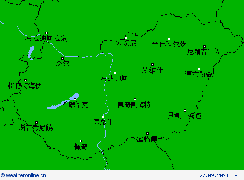 雷暴 预报图