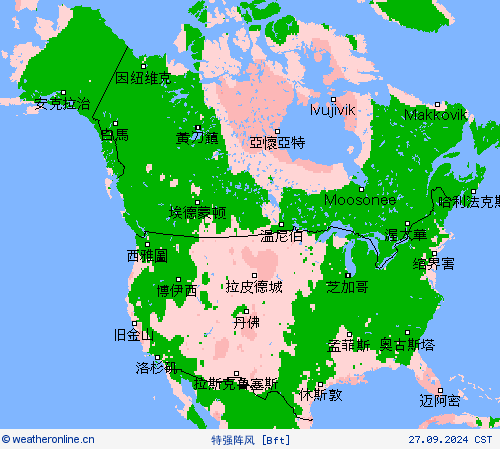 特强阵风 预报图