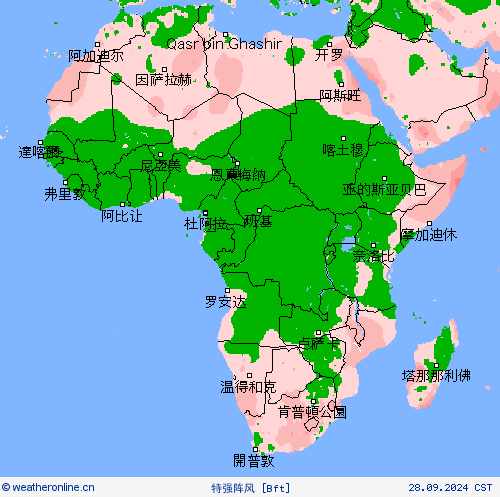 特强阵风 预报图