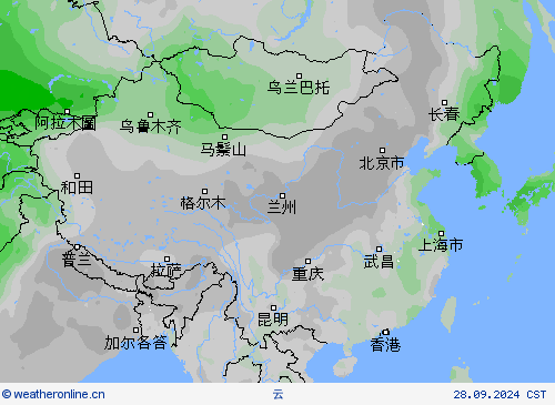 日照时间 预报图