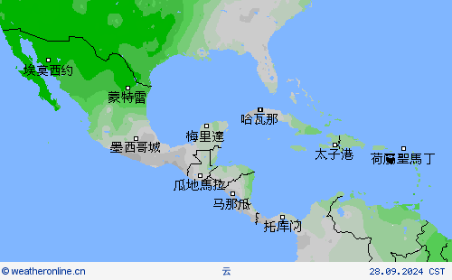 日照时间 预报图