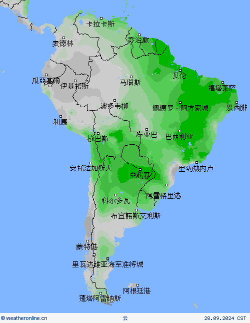 日照时间 预报图