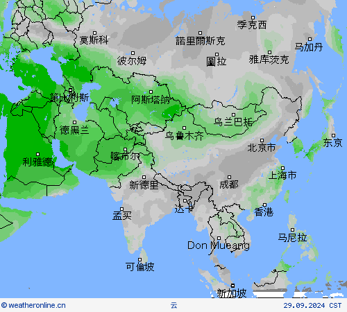 日照时间 预报图