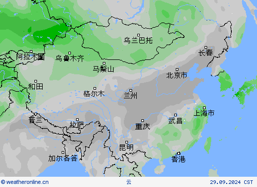 日照时间 预报图