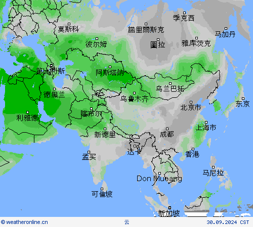 日照时间 预报图