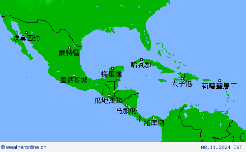 雷暴 预报图