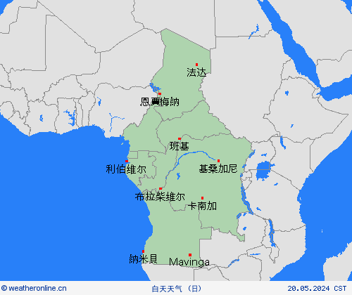 一览表  非洲 预报图