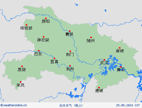 一览表  中国 预报图