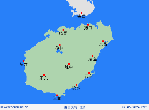 一览表  中国 预报图