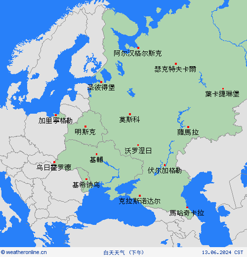 一览表  欧洲 预报图