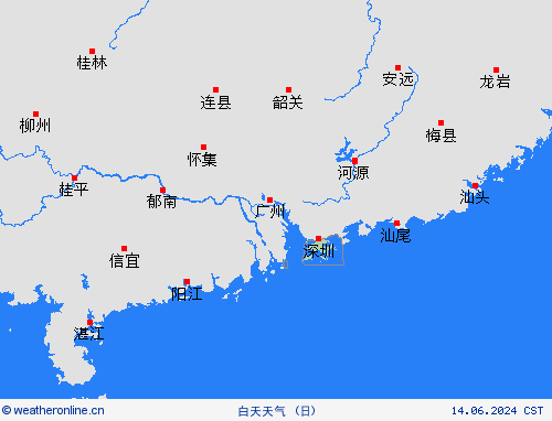 一览表  中国 预报图