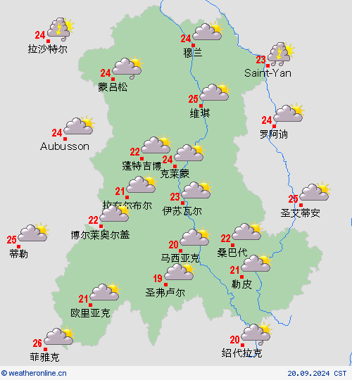 预报图