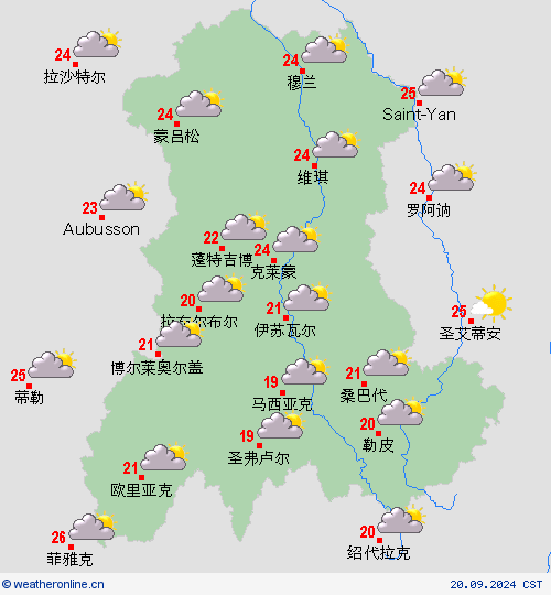 预报图