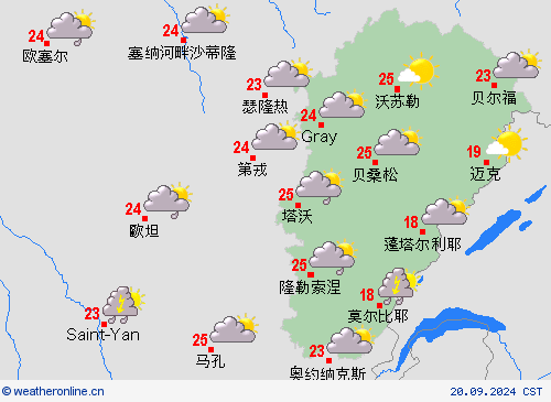 预报图