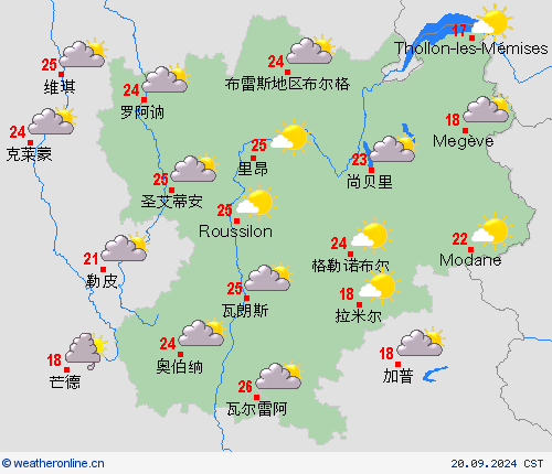 预报图