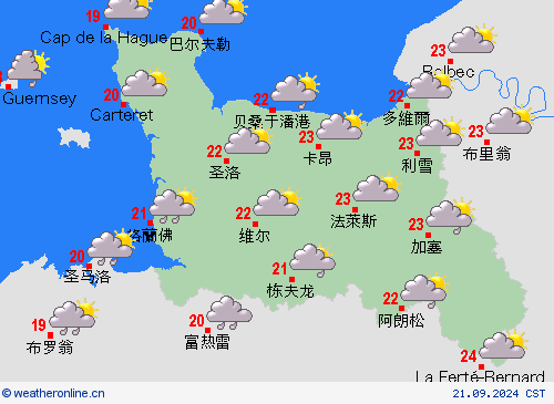 预报图