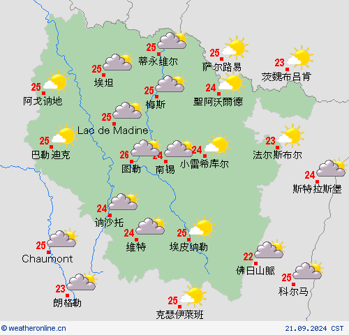 预报图