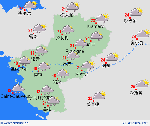 预报图