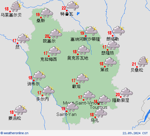 预报图