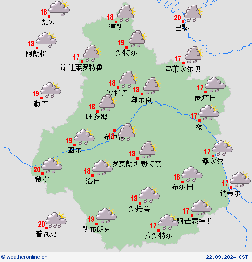 预报图