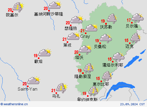 预报图