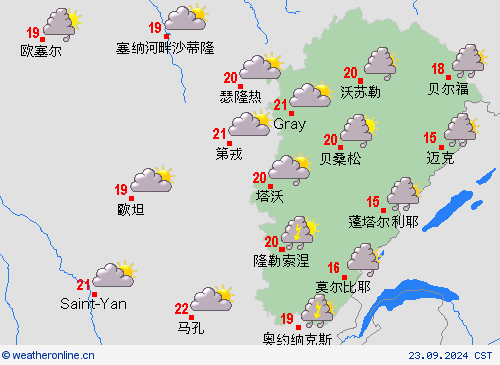 预报图