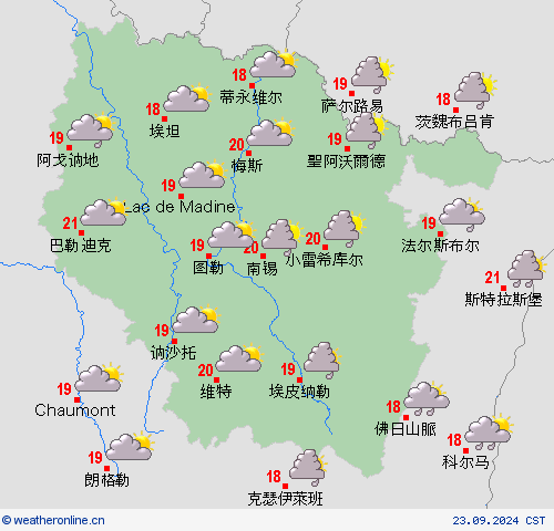 预报图