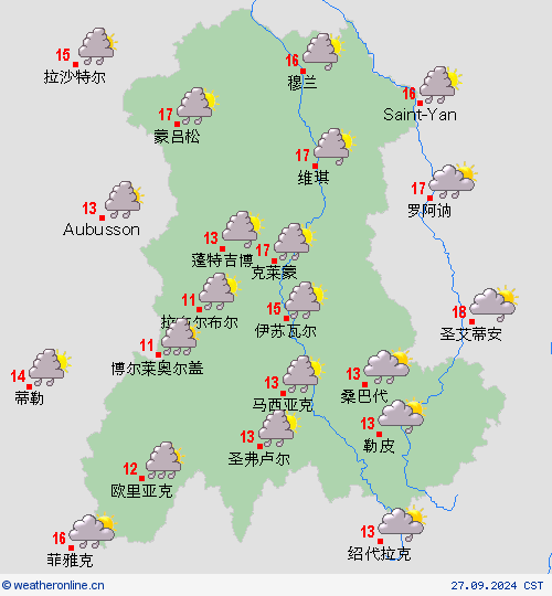 预报图