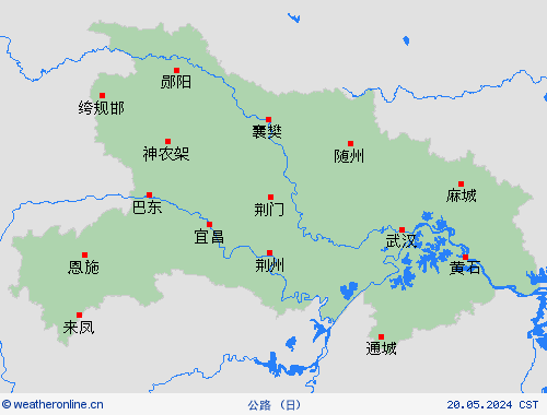 公路  欧洲 预报图