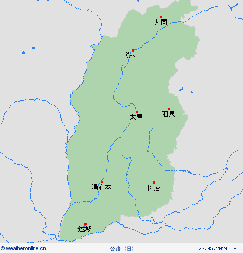 公路  欧洲 预报图