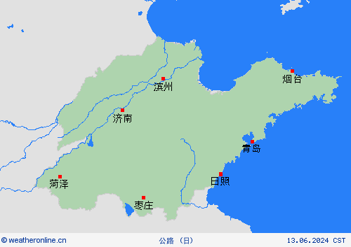 公路  中国 预报图