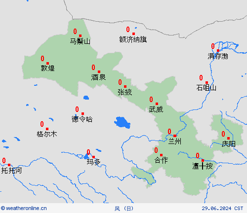 风  中国 预报图